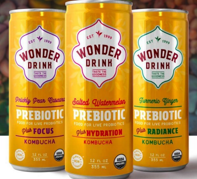 Wonder Drink Unveils Prebiotic Plus Kombucha